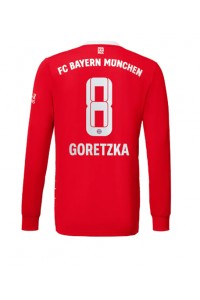 Fotbalové Dres Bayern Munich Leon Goretzka #8 Domácí Oblečení 2022-23 Dlouhý Rukáv
